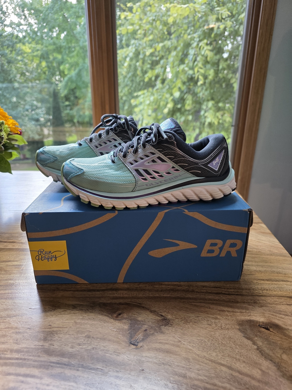 Brooks Glycerin 14 Women's Running Shoes Seafoam -Size 6.5
